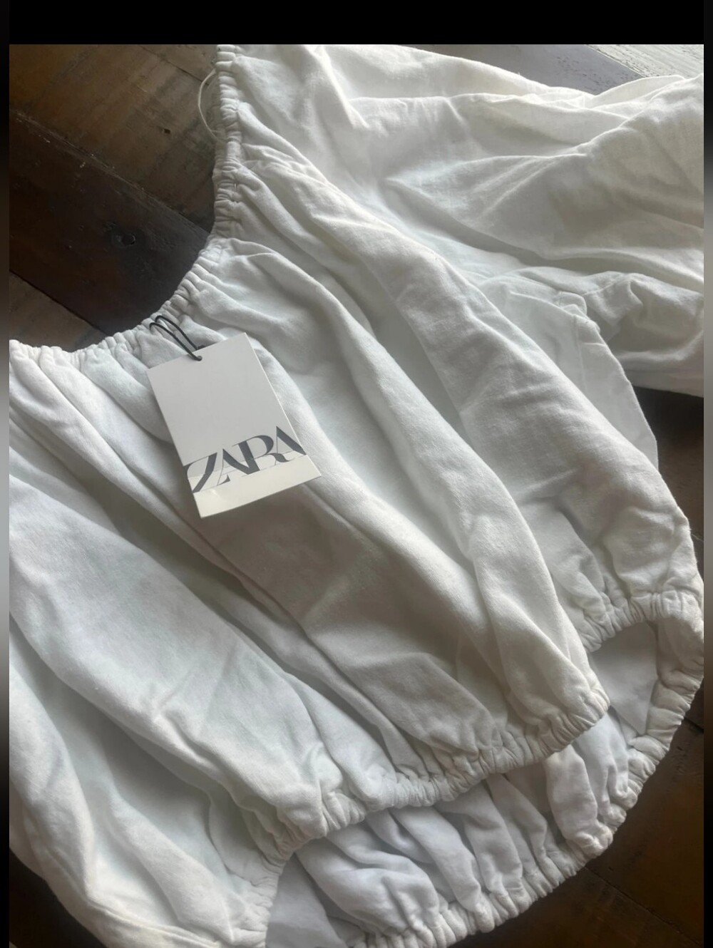 Zara Linen Crop Top NWT - Picture 10 of 15
